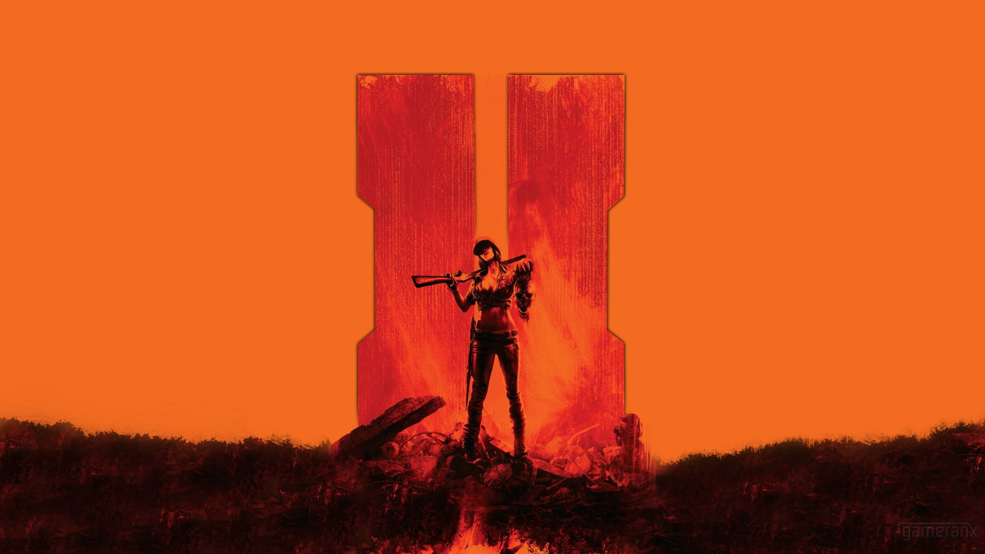 色行动2 black-ops-2-wallpaper-female-1080p 